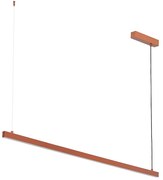 Argon 8834 - LED Luster na lanku MIAMI LED/37W/230V 3000K hnedá