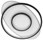 LED Stropné svietidlo LED/96W/230V 3000-5000K čierna/šedá