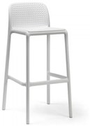 LIDO záhradná barová stolička bez podrúčok bianco