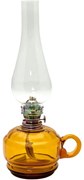 Floriánova huť Petrolejová lampa MONIKA 34 cm amber FL0074