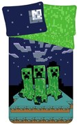 Jerry Fabrics Obliečky Minecraft - Sssleep Tight | 140 x 200 cm / 70 x 90 cm