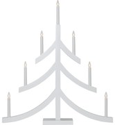 Biela vianočná svetelná dekorácia Pagod – Star Trading