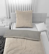 Obliečky Cashmere Touch, krémová/taupe%