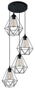 Luster na lanku KARO 4xE27/15W/230V