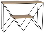 Eglo 424016 - Odkladací stolík OTAWARA 77x106 cm hnedá/čierna