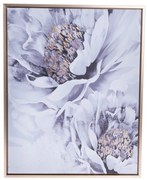 Obraz na plátně v rámu Pivoňky - zlatotisk , 40 x2,5 x 50 cm