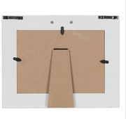 Béžový antik drevený fotorámik s anjelskými krídlami - 24*3*19 cm / 18*13cm