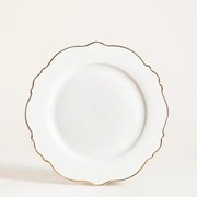 Dezertný tanier ELORIA biely 763670