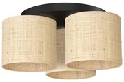Luminex Luster prisadený RATTAN 3xE27/60W/230V ratan LU5276