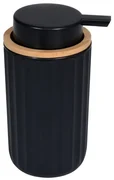 Erga Preto, dávkovač mydla na postavenie, čierna, ERG-08294