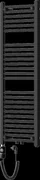 Mexen Mars, elektrické vykurovacie teleso 1200 x 400 mm, 600 W, čierna, W110-1200-400-2600-70