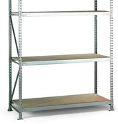 Policový regál, nosnosť 500 kg, 2500 x 2600 x 800 mm, základný