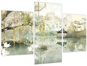 Obraz - Čínske jazero (90x60 cm)