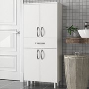 Kúpeľňová skrinka Austin 4 (Biela). Akcia -20%. Vlastná spoľahlivá doprava až k Vám domov. 1071690