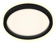 Briloner 7361-015 - LED Stropné svietidlo CADRE LED/18W/230V pr. 29,7 cm čierna