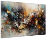 Obraz - Abstraktná grafika (90x60 cm)