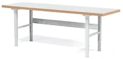 Profi dielenský stôl SOLID, nosnosť 750 kg, 2500x800 mm, laminát