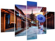 Obraz - Ázijská žena (150x105 cm)