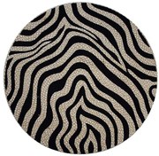 Koberec 1.2/1.2 SI-15802 čierna