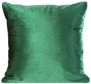 DEKORAČNÁ OBLIEČKA NA VANKÚŠ SAMANTA 40X40 CM TMAVOZELENÁ