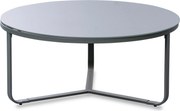 XXXLutz KONFERENČNÝ STOLÍK, sivá, kov, sklo, 80/80/35 cm Xora - Stolíky do obývačky - 001815004906