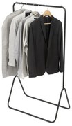 Stojan na šaty Compactor FYN 80 x 41 x 147 cm, čierna