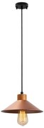 Luster na lanku MANAVGAT 1xE27/40W/230V medený/hnedý
