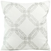 DEKORAČNÁ OBLIEČKA NA VANKÚŠ BLINK30 45X45 CM BIELA