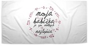 Sablio Uterák Moja babička je tá zo všetkých najlepšia - 30x50 cm