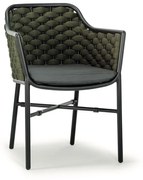 PANAMA kreslo black/green