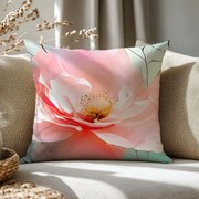 SATÉNOVÁ OBLIEČKA NA VANKÚŠ SATYNLOVE PREMIUM 40X40 CM KVETY
