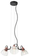 Redo 01-1450 - Luster na lanku RIDGE 3xE27/60W/230V
