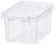 SmartStore Úložný box s bielymi klipmi Classic, 1,5 l, 1,5 l