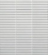 Keramická mozaika Premium Mosaic Kit Kat white 28x31 cm mat MOSKK3WHM