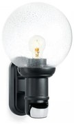 STEINEL 634216 - L 560 S Vonkajšia senzorová nástenná lampa čierna IP44