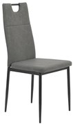 Stolička Tory sivá