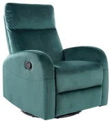 Rozkladacie kreslo Olimp Velvet, zelená