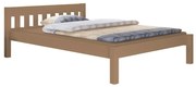 Posteľ Pino 180x200 borovica morená dub