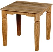 Jedálenský stôl Guru 80x80 z mangového dreva Mango natural