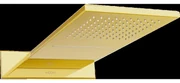 Mexen Waterfall dažďová sprcha slim 50 x 22 cm, zlatá - 79190-50