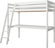 XXXLutz VYVÝŠENÁ POSTEĽ, 90/200 cm biela MID.YOU - Detské izby - 000406010101