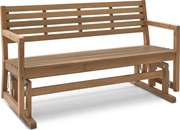 Hojdacia záhradná lavička, cca 150 cm