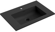 Mexen Otis, umývadlo na zapustenie 71 x 46,5 cm, čierna matná, 25187071