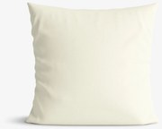 Goldea dekoračná obliečka na vankúš - smotanová 40 x 40 cm