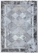 Koberec Oman 236 sivý / antracitový