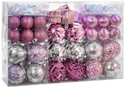 Vianočné gule MIX 311435 (72 ks)