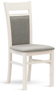Stima jedálenská stolička VITO Vyberte odtieň dreva / látky ->: Biela / BOSS Grigio v.5