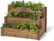 Schodový vyvýšený záhon s 3 úrovňami »Tinus«