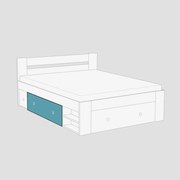 BTC LARISA UP ČELO 1 Varianta: TYRKYS