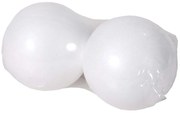 Guľa na aranžovanie polystyrénová plná d8cm  2ks